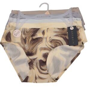 NWT DANSKIN Women's Briefs 5 Pack Seamless Hipster Panties Sz S